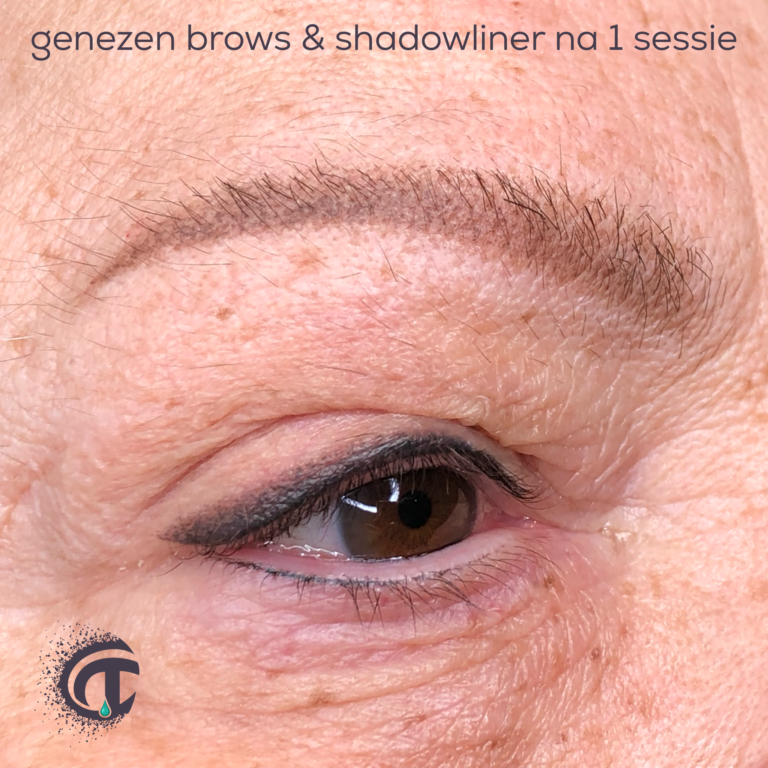 Genezen Powder Brows en shadow eyeliner